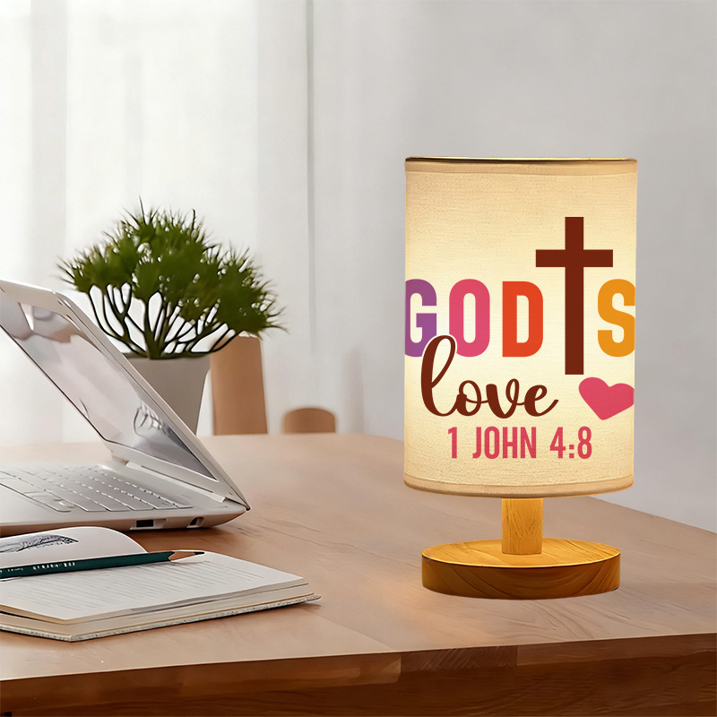 USB-powered Living Room and Bedroom Linen Lamp