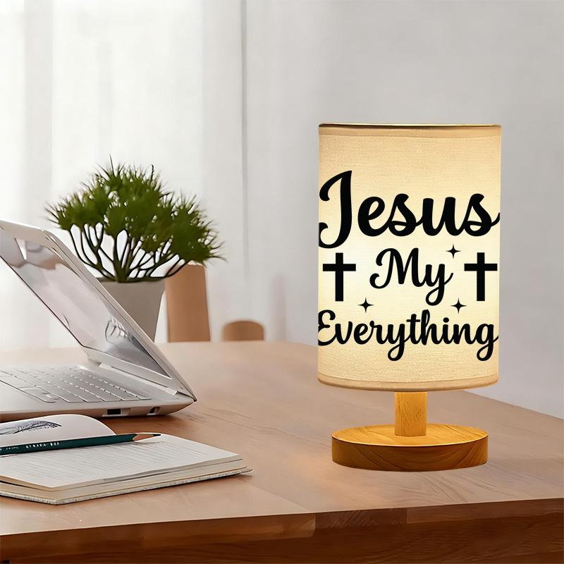 USB Powered Linen Lamp With A Unique Design And Exquisite Patterns