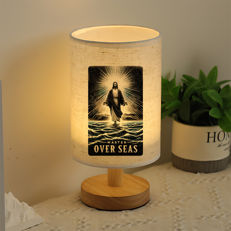 Modern USB-Powered Linen Lamp | Unique Design