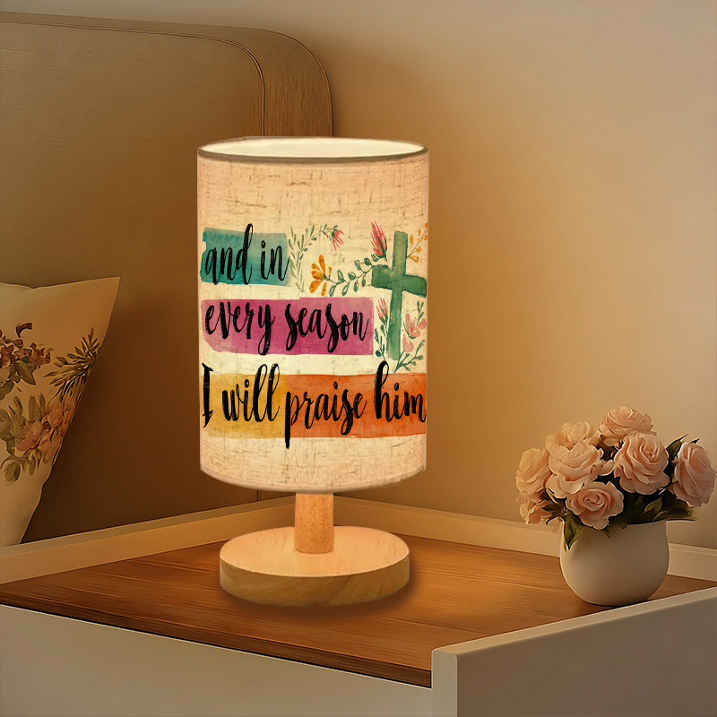 Modern USB-Powered Linen Lamp | Unique Design Exquisite Patterns