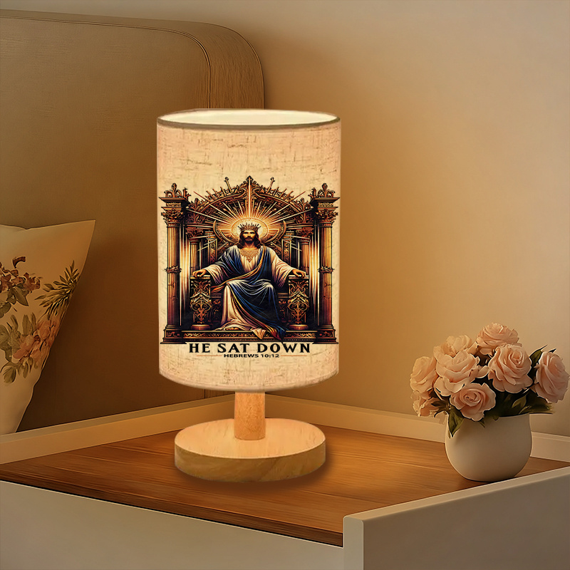 Modern USB-powered Linen Lamp with a Unique Design13