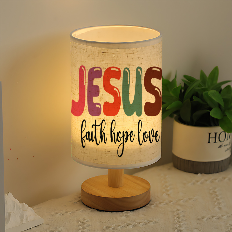 Modern USB Powered Table Lamp with Bulb and USB Plug