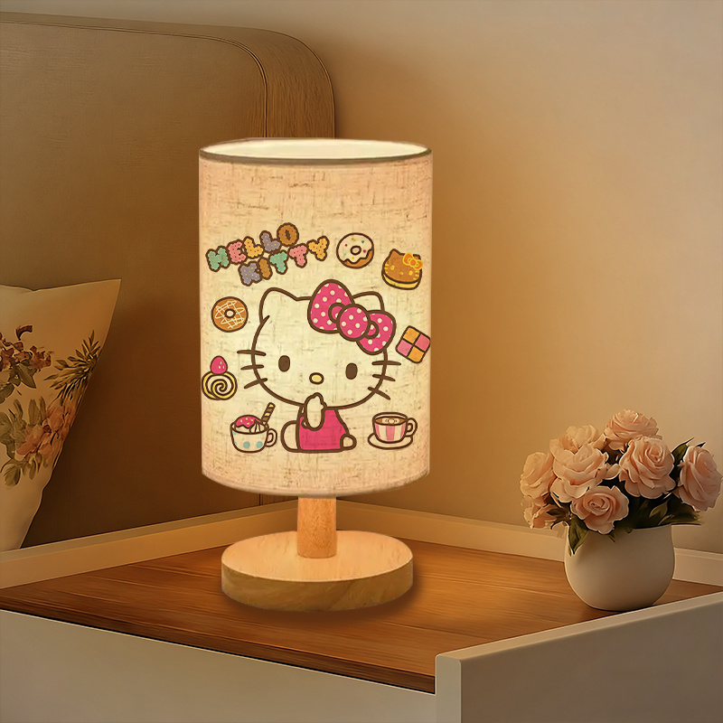 A modern USB powered linen lamp with creative design and patterns