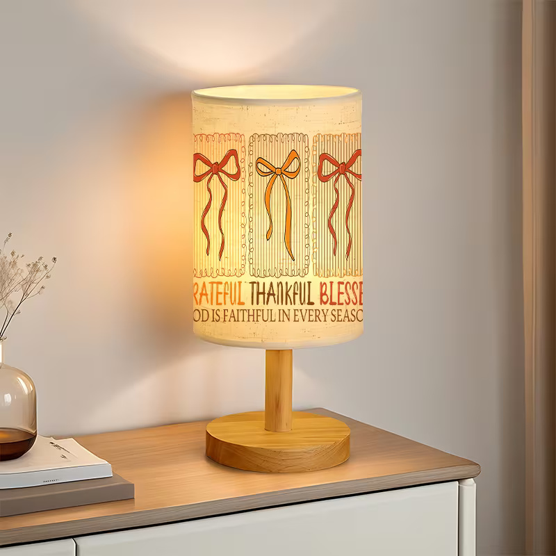 Modern USB-powered Linen Lamp with a Unique Design1