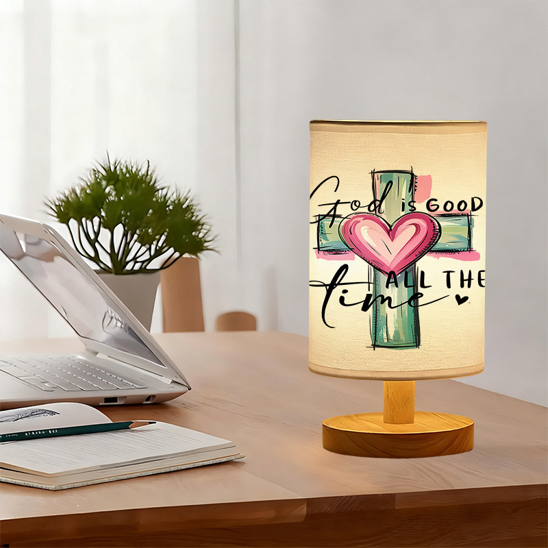 Modern USB-powered Linen Lamp with a Unique Design and Exquisite Patterns