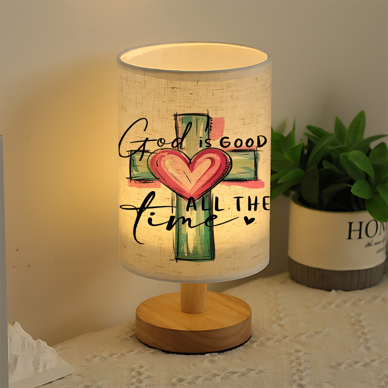 Modern USB-powered Linen Lamp with a Unique Design and Exquisite Patterns