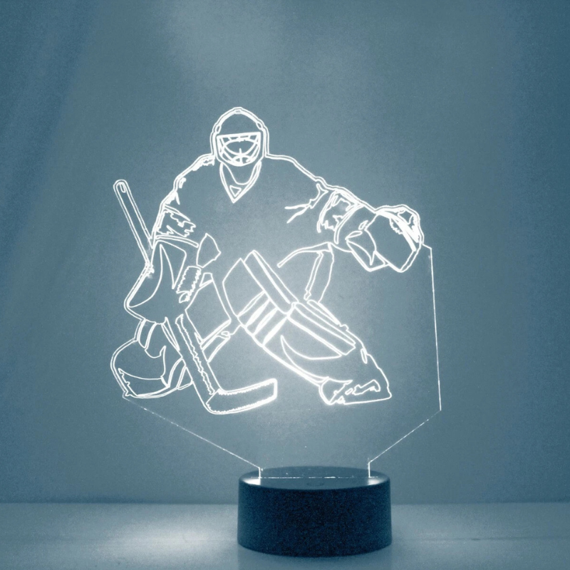 Personalized Pittsburgh Penguins Goalie Light Lamp