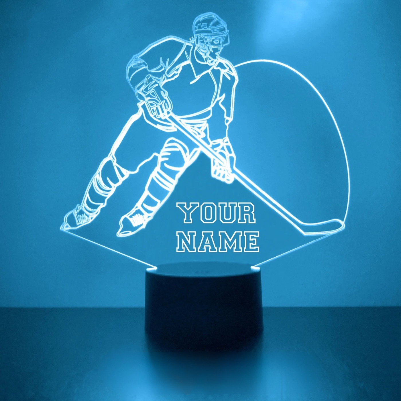 Florida Panthers Night Light, Personalized FREE Hockey LightLED Sports Fan Lamp