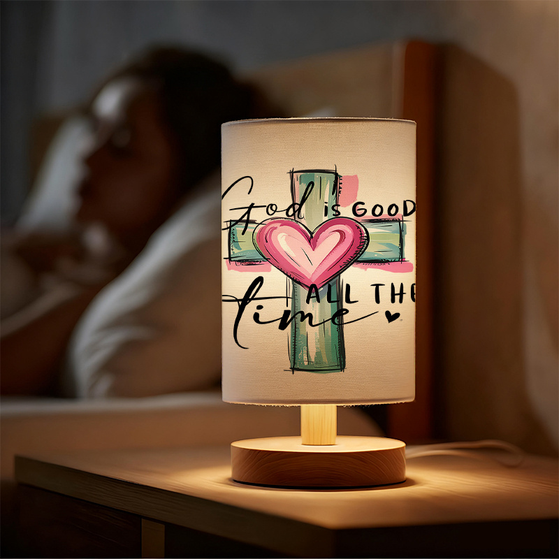 Modern USB-powered Linen Lamp with a Unique Design and Exquisite Patterns