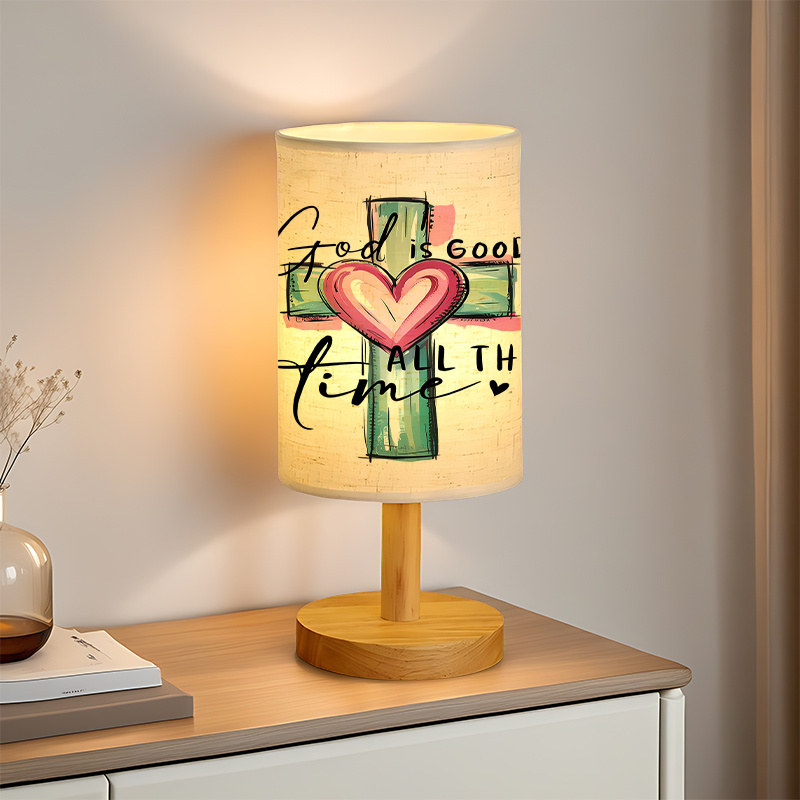 Modern USB-powered Linen Lamp with a Unique Design and Exquisite Patterns