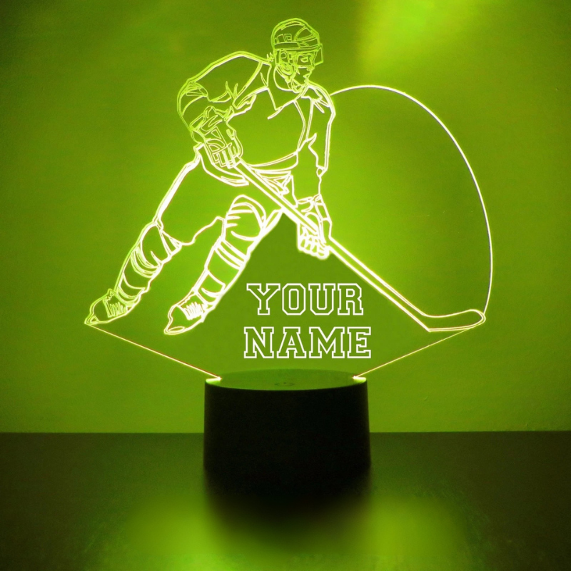 Personalized Winnipeg Jets Night Light Lamp