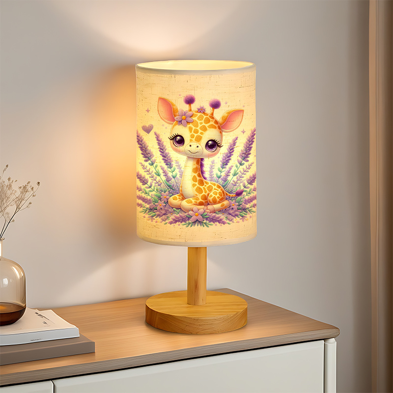 Modern USB-powered Linen Lamp with a Unique Design and Exquisite Patterns