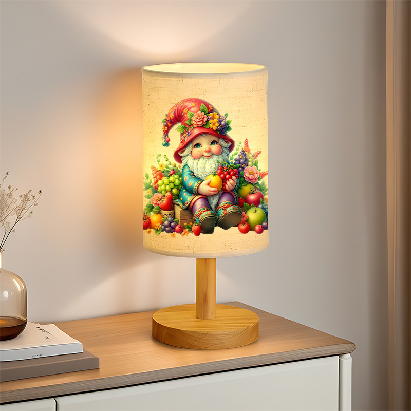 Modern USB-powered Linen Lamp with a Unique Design and Exquisite Patterns