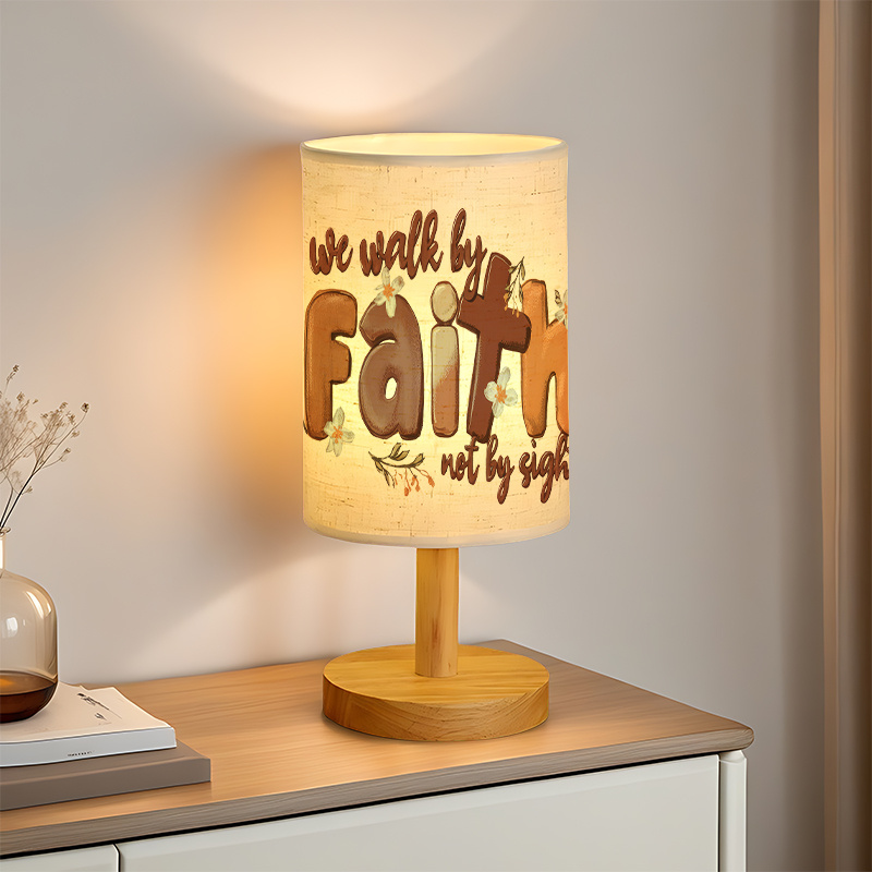 Modern USB-powered Linen Lamp with a Unique Design50