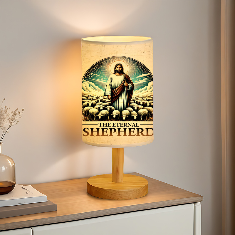 USB-powered  Ambiance in the Living Room Linen Lamp