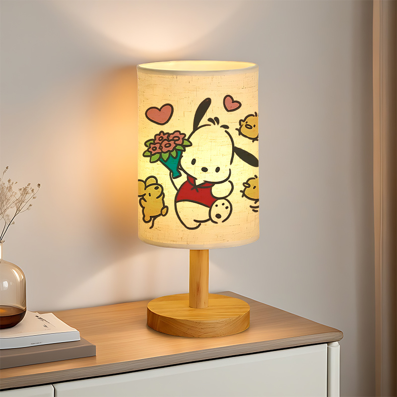 A Modern Sanrio USB Powered Linen Lamp