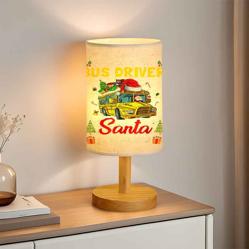 Modern USB-Powered Linen Lamp | Unique Design