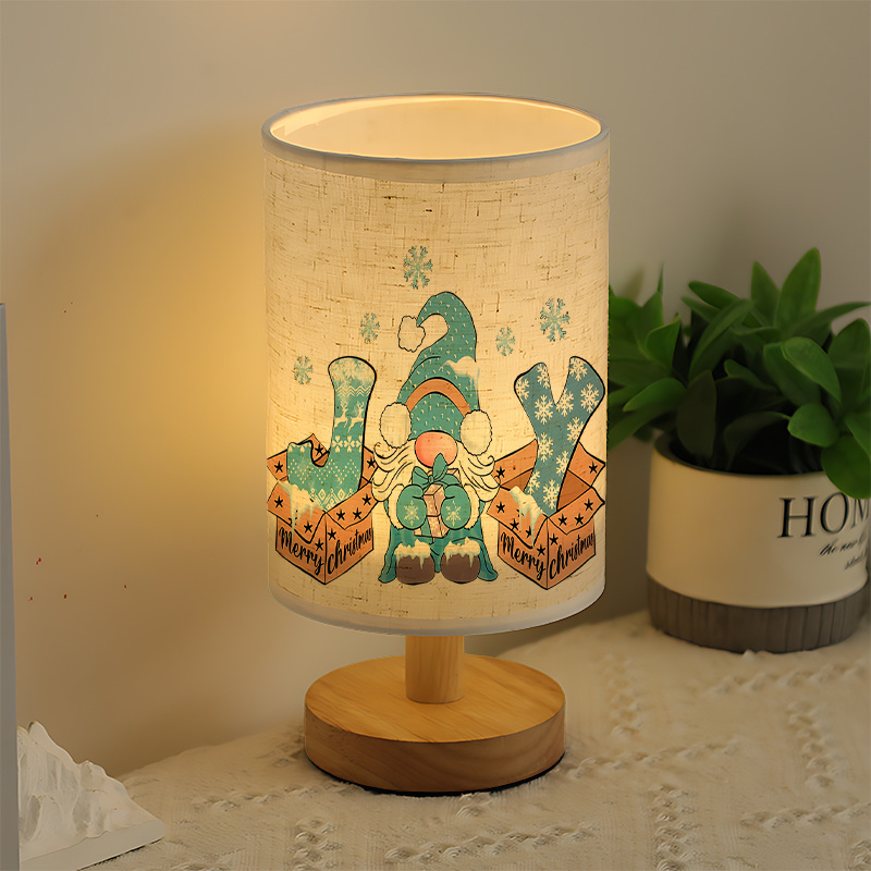 A Modern USB-powered Linen Lamp with a Unique Design and Exquisite Patterns