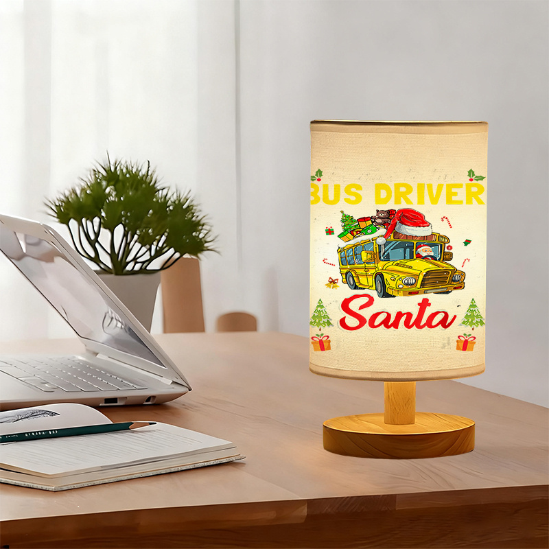 Modern USB-Powered Linen Lamp | Unique Design