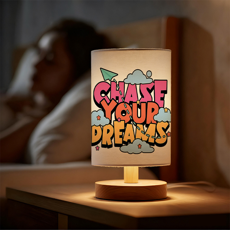 Modern USB powered Table Lamp With Creative Patterns