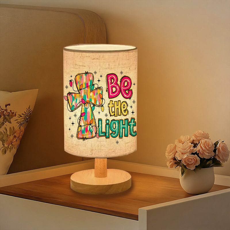 Modern USB-Powered Table Lamp with Bulb - USB Plug-in Bedside