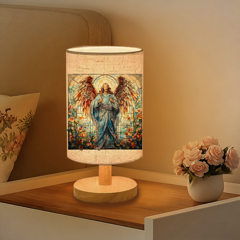 Modern USB-Powered Linen Lamp | Unique Design, Exquisite Patterns
