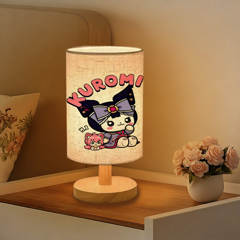 Kuromi Themed Bedside Lamp 
