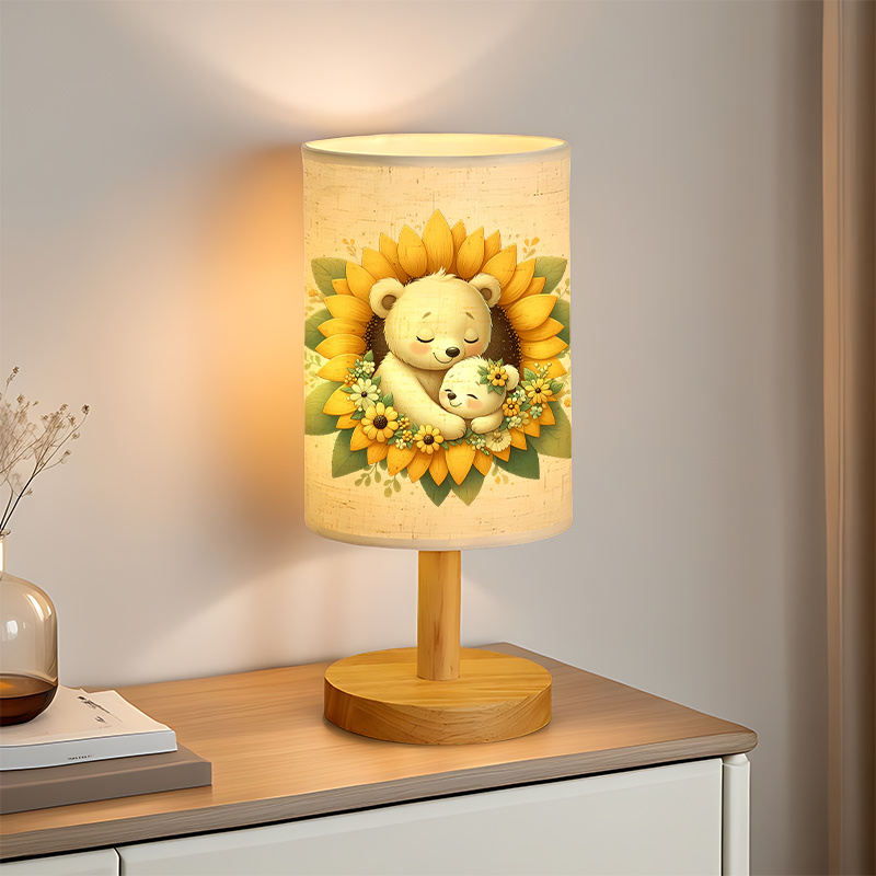 Modern USB-powered Linen Lamp with a Unique Design39