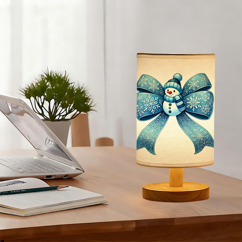 A Modern USB-powered Linen Lamp with a Unique Design