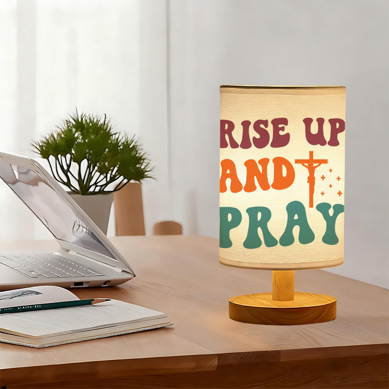 USB-powered Linen Lamp Bedside Decoration