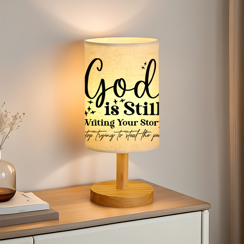 Modern USB-powered Linen Lamp with a Unique Design18