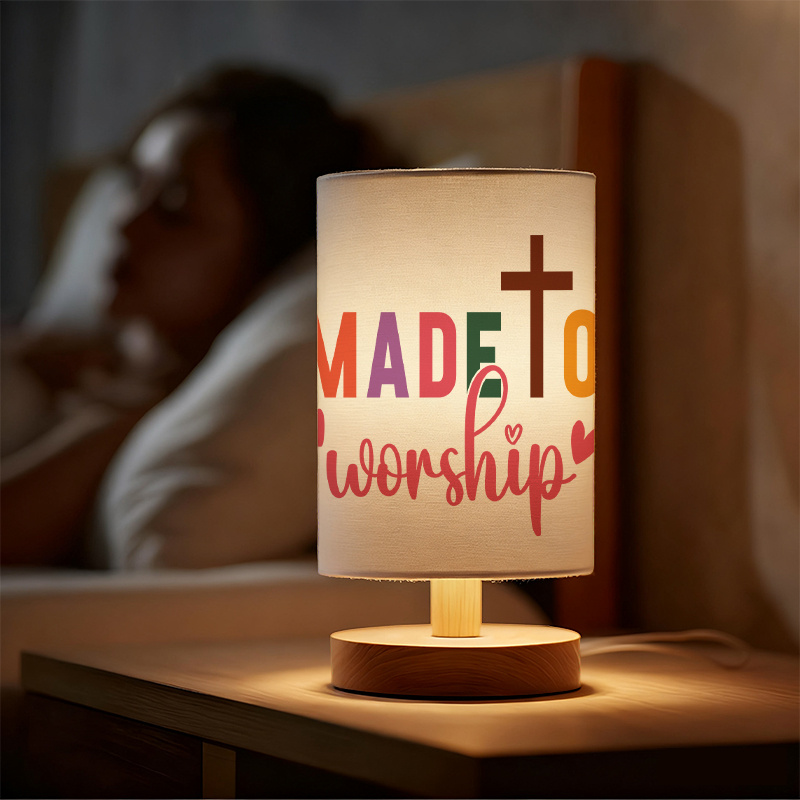 Modern USB Powered Table Lamp With Bulb