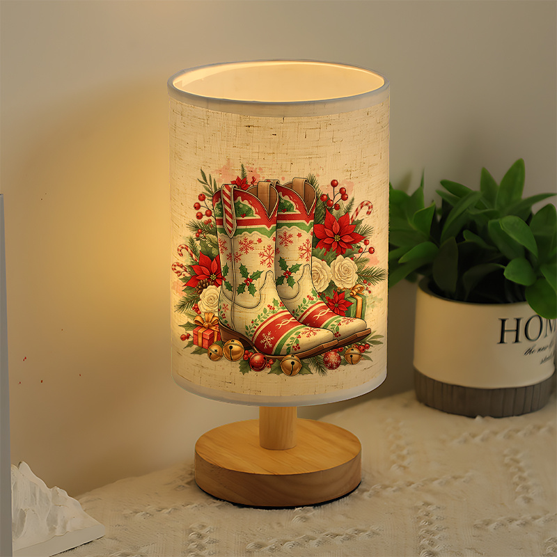 A Modern USB-powered Linen Lamp with a Unique Design 