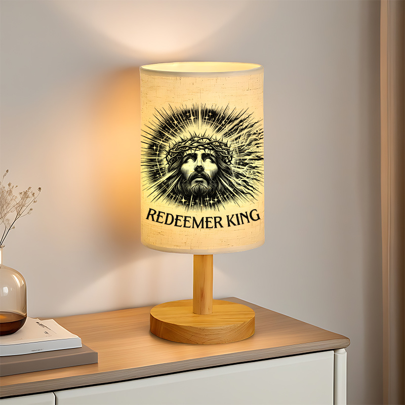 Modern USB-powered Linen Lamp with a Unique Design43