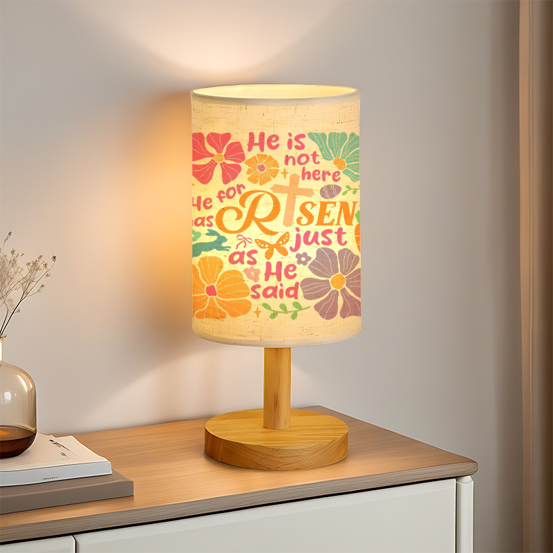 A Modern USB Powered Linen Lamp