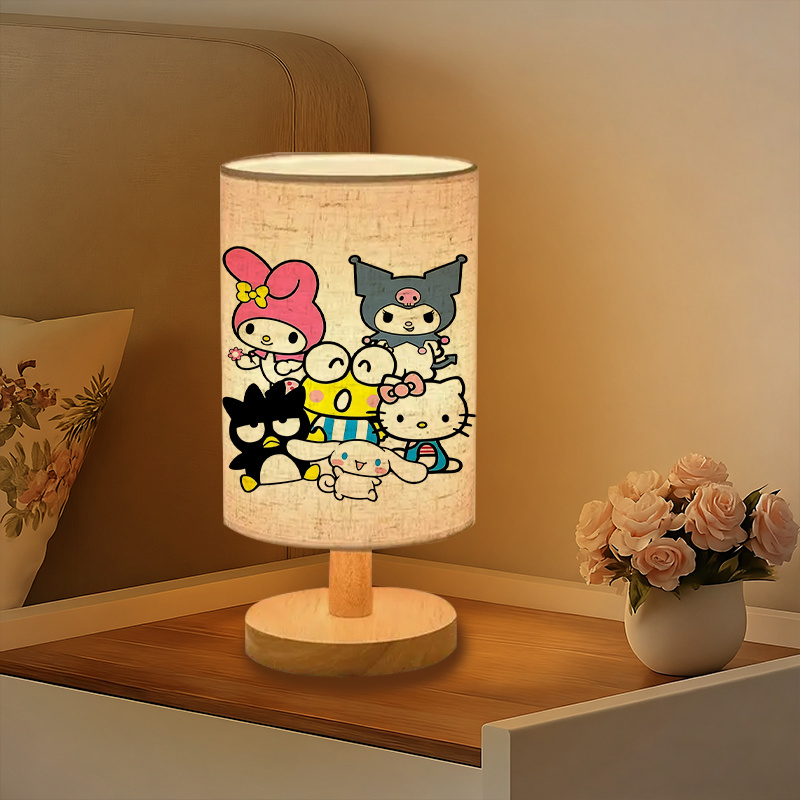 Hello Kitty USB Powered Modern Linen Lamp
