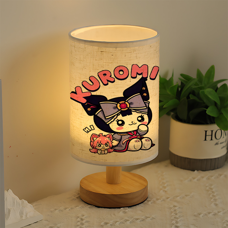 Kuromi Themed Bedside Lamp 