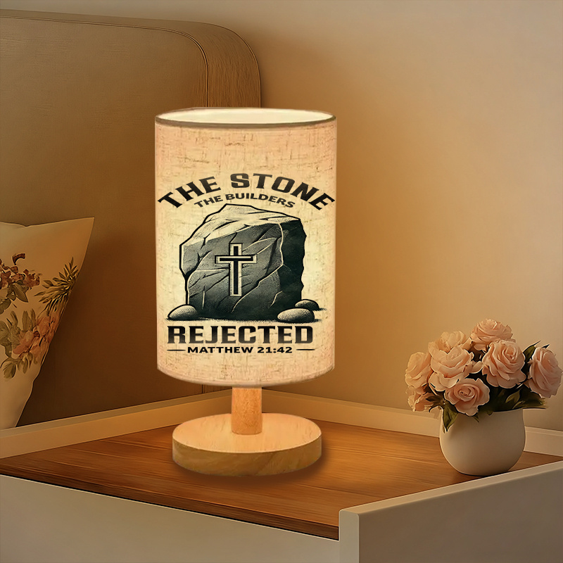 A Modern USB-powered Linen Lamp with Unique Design and Exquisite Patterns