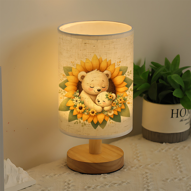 Modern USB-powered Linen Lamp with a Unique Design39