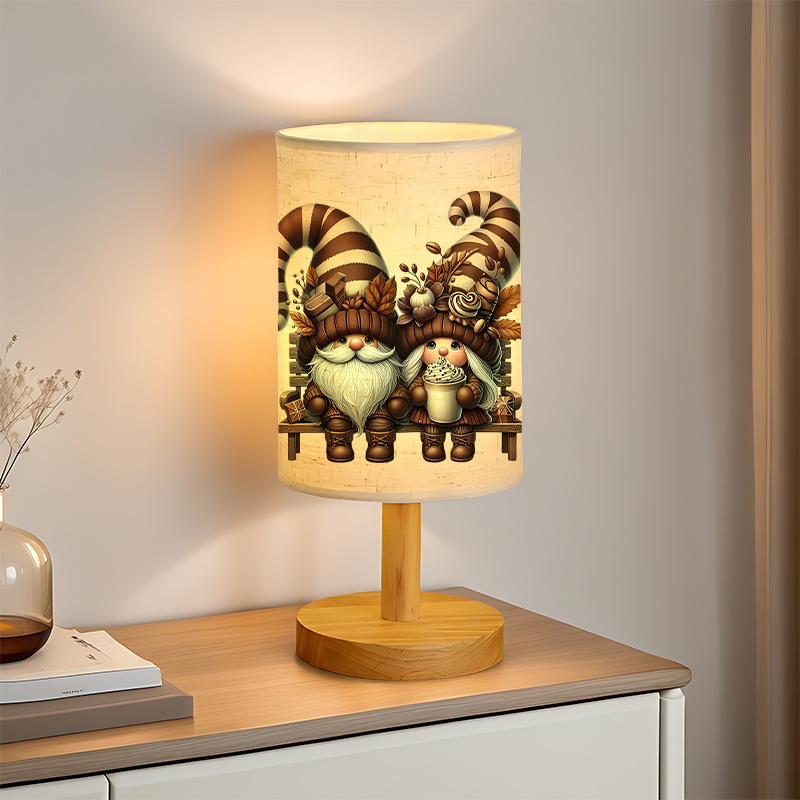 Modern USB-powered Linen Lamp with a Unique Design and Exquisite Pattern