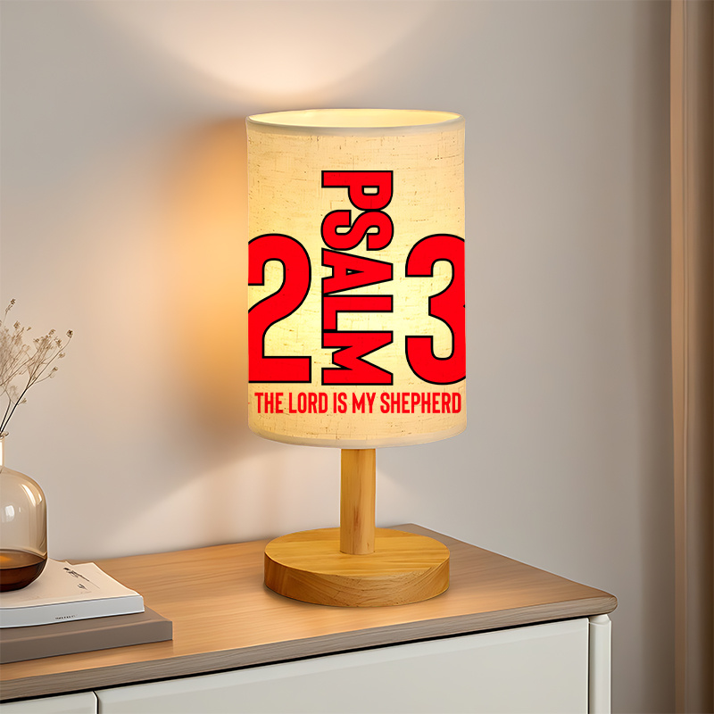 Modern USB-powered Linen Lamp with a Unique Design44