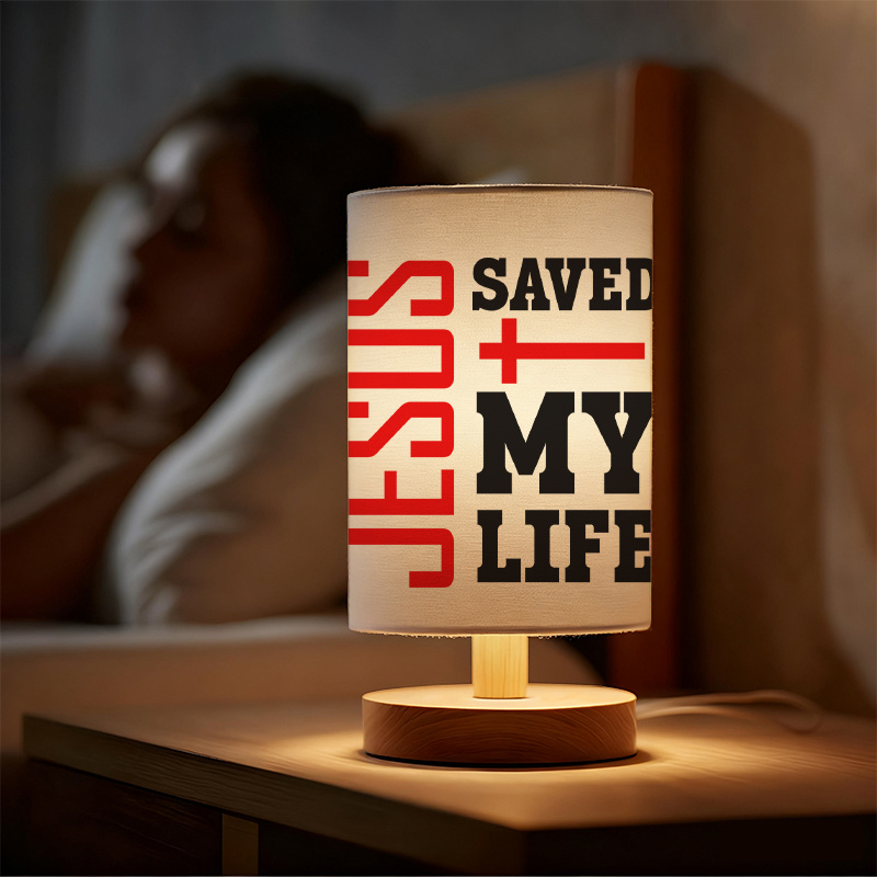  Modern USB-powered Linen Lamp 