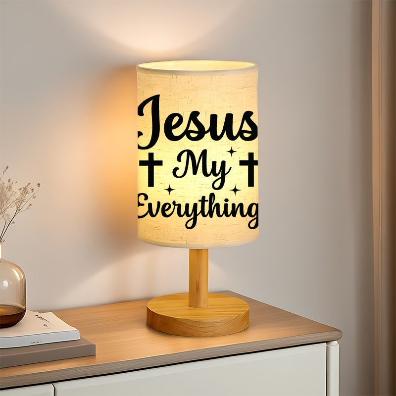 USB Powered Linen Lamp With A Unique Design And Exquisite Patterns