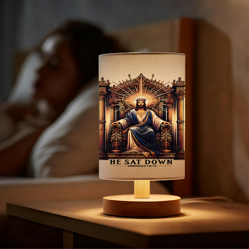 Modern USB-powered Linen Lamp with a Unique Design13