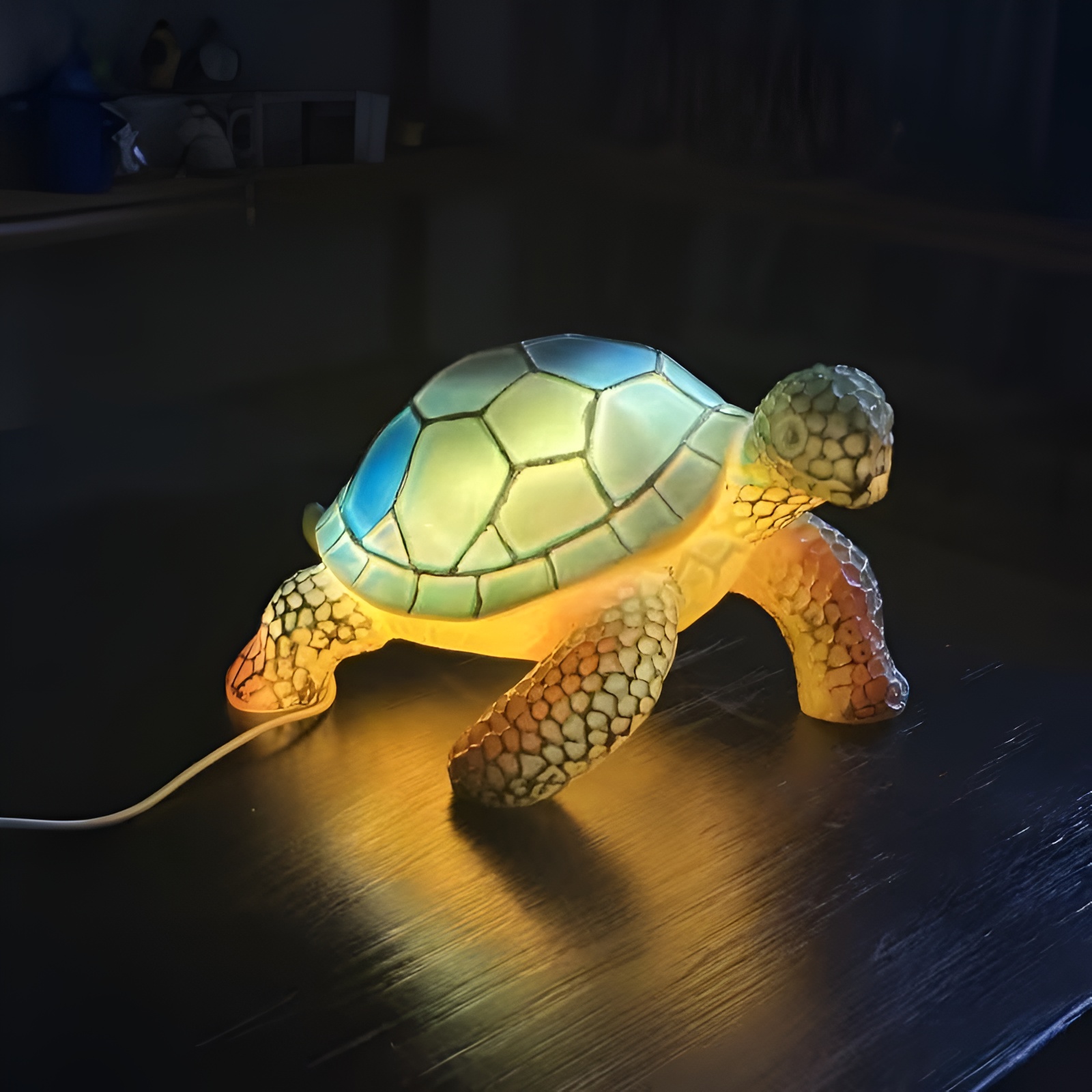 Turtle USB LED Table Decor Lamp