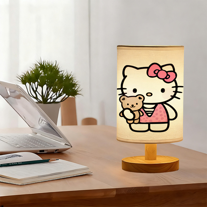 Themed USB-Powered Table Lamp with Cute Patterns 