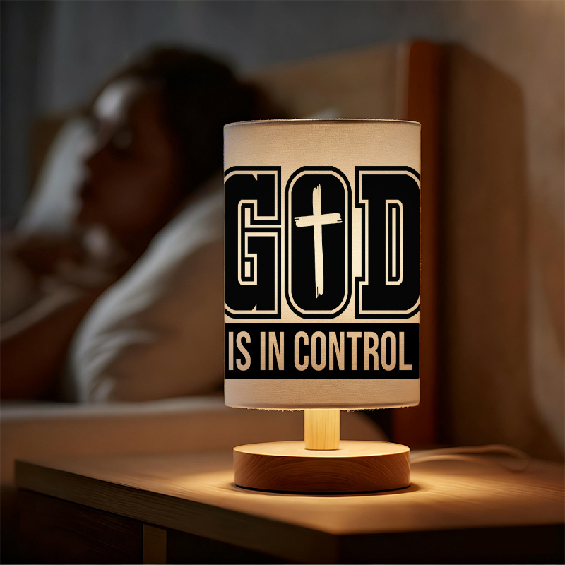 Modern USB-powered Linen Lamp with a Unique Design5