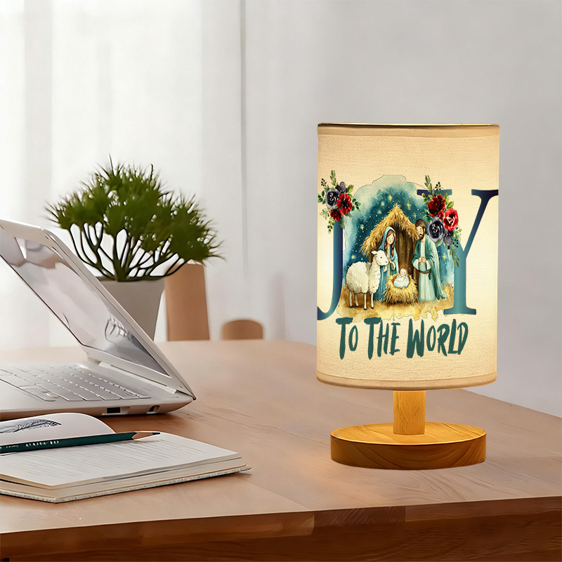 Modern USB-Powered Linen Lamp | Unique Design, Exquisite Patterns