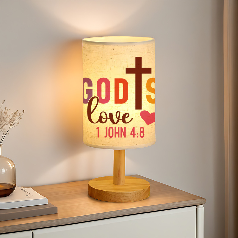 USB-powered Living Room and Bedroom Linen Lamp