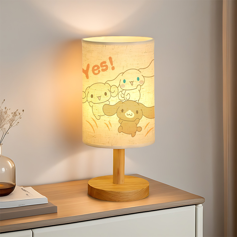 Sanrio-Themed USB-Powered Table Lamp with Cute Sanrio Patterns 